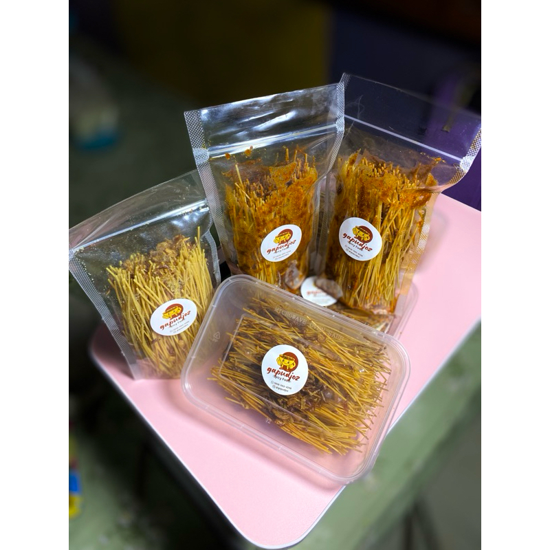 

Cemilan Mie Lidi Enak Gurih Bawang Goreng Box