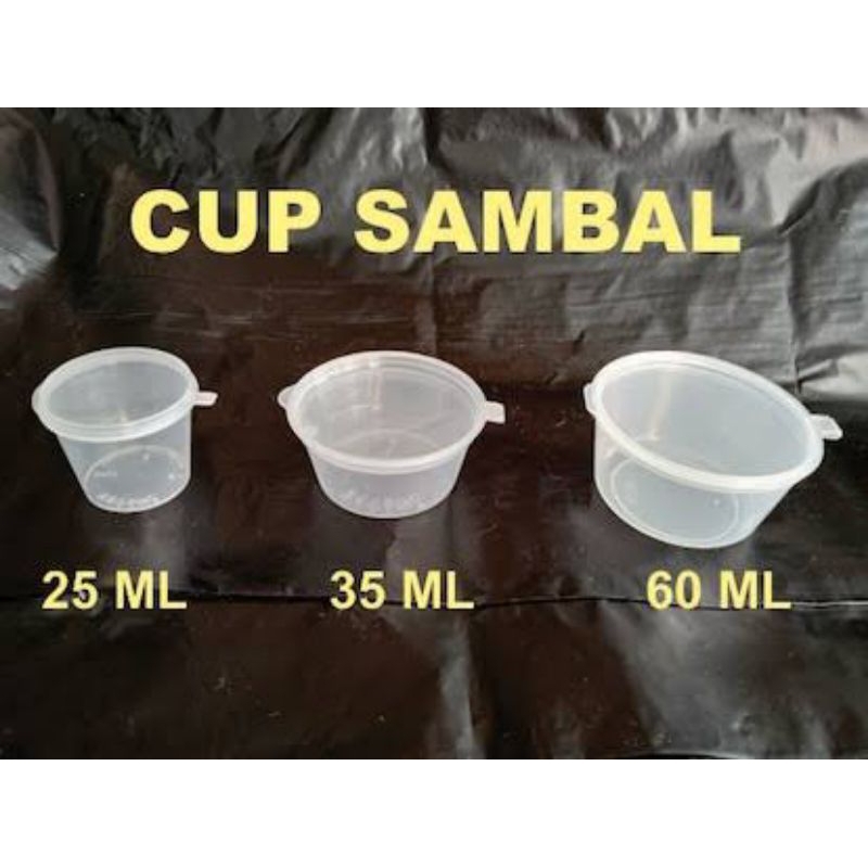 CUP SAMBAL 25 &35 ML