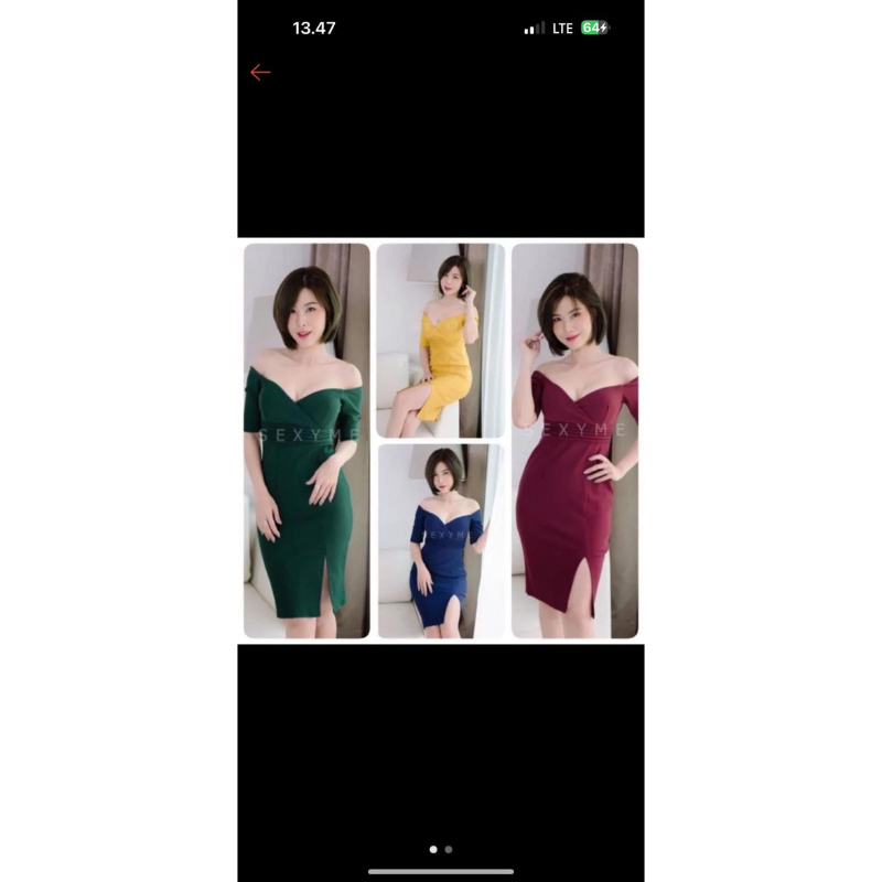 READY DRESS VB KUNING BKK