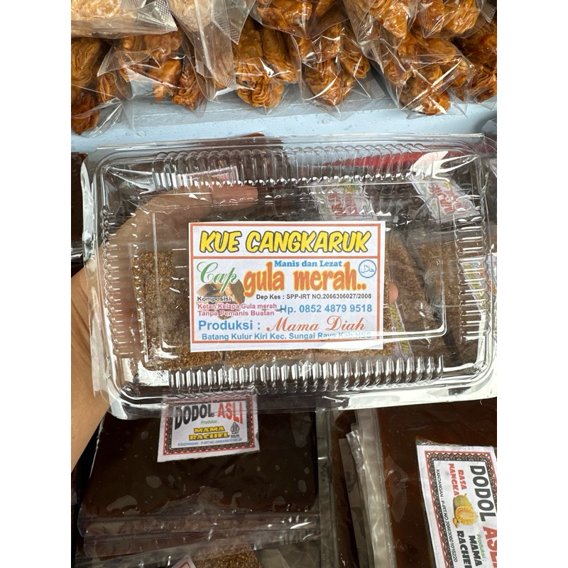 

Kue cengkaruk mika isi 10