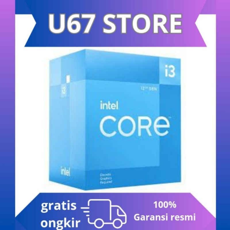 Processor Intel Generasi 14 Core i3 14100F