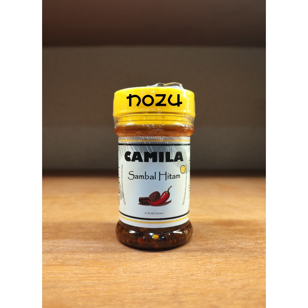 

SAMBAL HITAM CAMILA 110 ML DENGAN MINYAK KELAPA - SAMBAL CAMILA - SAMBEL CAMILA - SAMBEL HITAM CAMILA 110 ML - SAMBEL KEMASAN CAMILA - SAMBAL KEMASAN CAMILA - SAMBAL SIAP SAJI