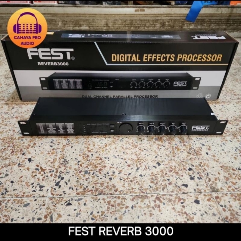 Effect Vokal Fest Reverb - 3000 Digital Effect Processor Efek Alesis merk FEST