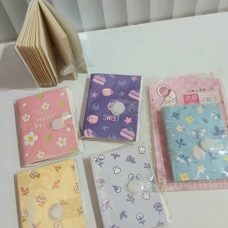 

Notebook Aesthetic Mini Notebook Buku Saku Kecil