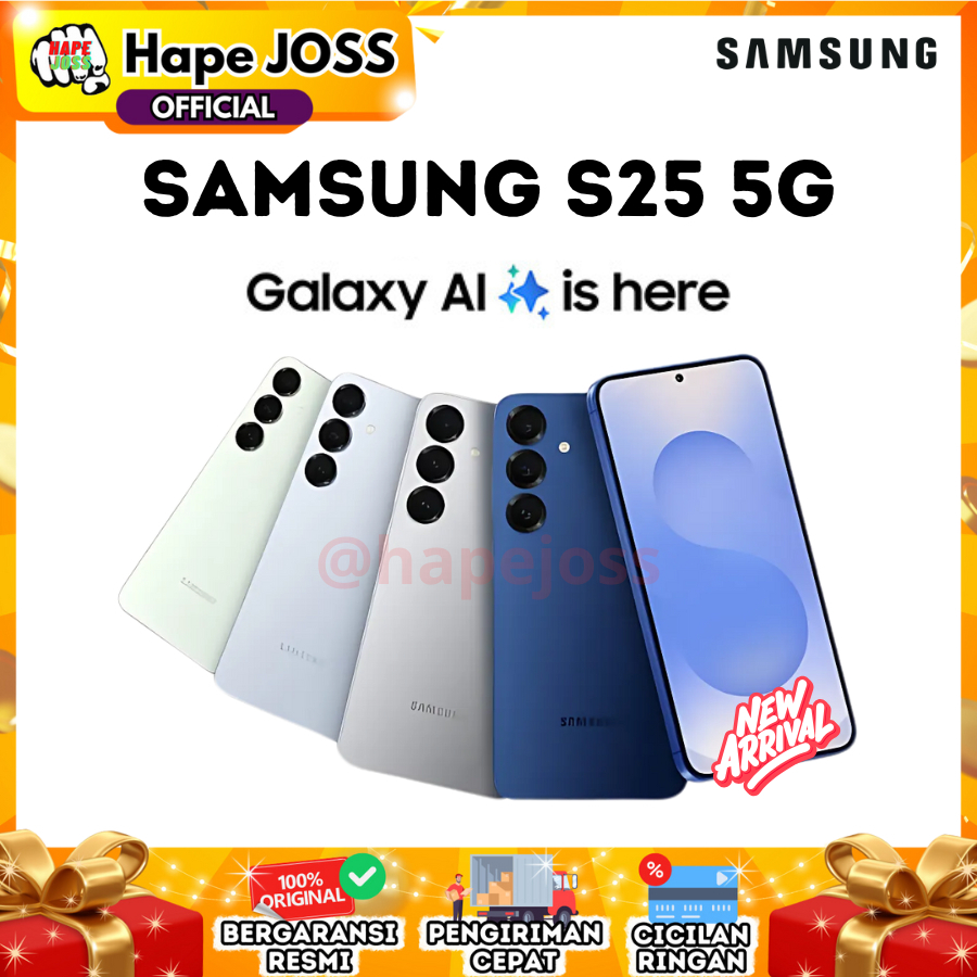 Samsung Galaxy S25 5G 12/256GB NFC Garansi Resmi Indonesia
