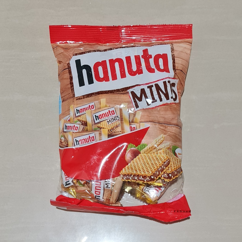 

Cokelat SNACK IMPORT READYSTOCK FERRERO Mini Hanuta T19 200g Siap Kirim Jastip Malaysia Singapore Oleh-Oleh Malaysia Kuala Lumpur Singapore