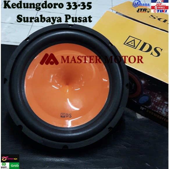Subwoofer ADS 12" AD 1288 - Woofer Double Coil Audio Mobil