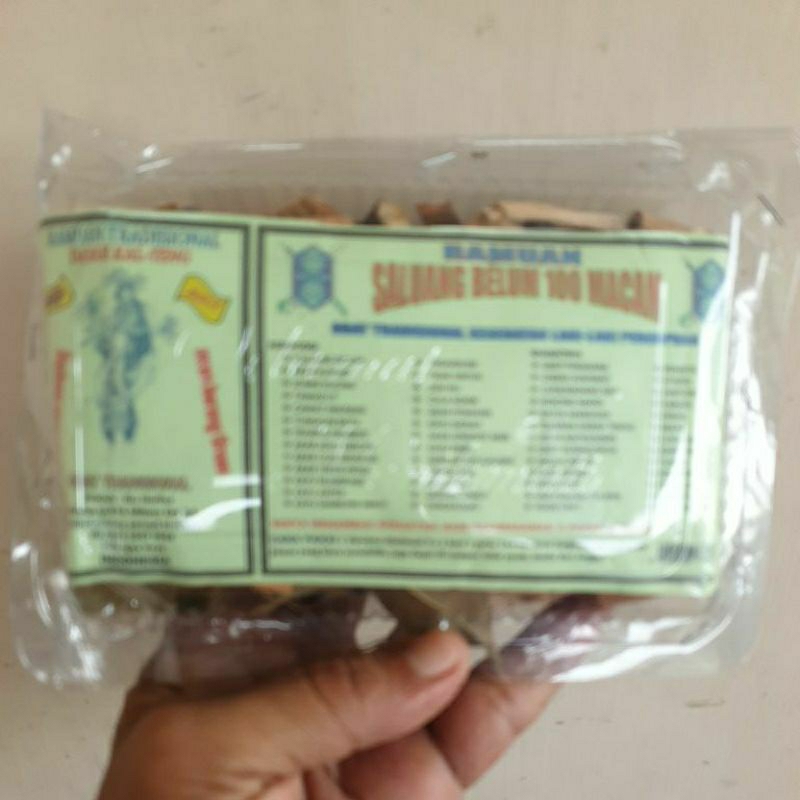 

Ramuan herbal saluang Belum 100 macam khas kalimantan