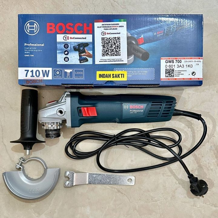 Bosch Angle Grinder / Gerinda Tangan Listrik 100MM 710W GWS 700 Original