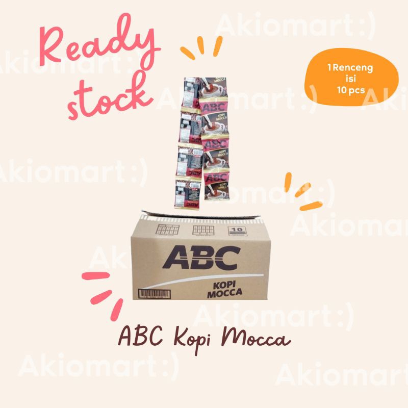 

kopi ABC mocca renceng ABC mocca 27 gr renteng