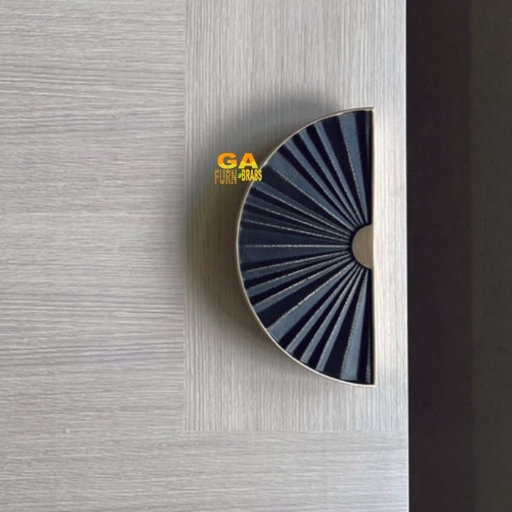 Handle Pintu/ Gagang Pintu Rumah Kuningan Custom Model Sunbrust/Handle Pintu Rumah Kuningan