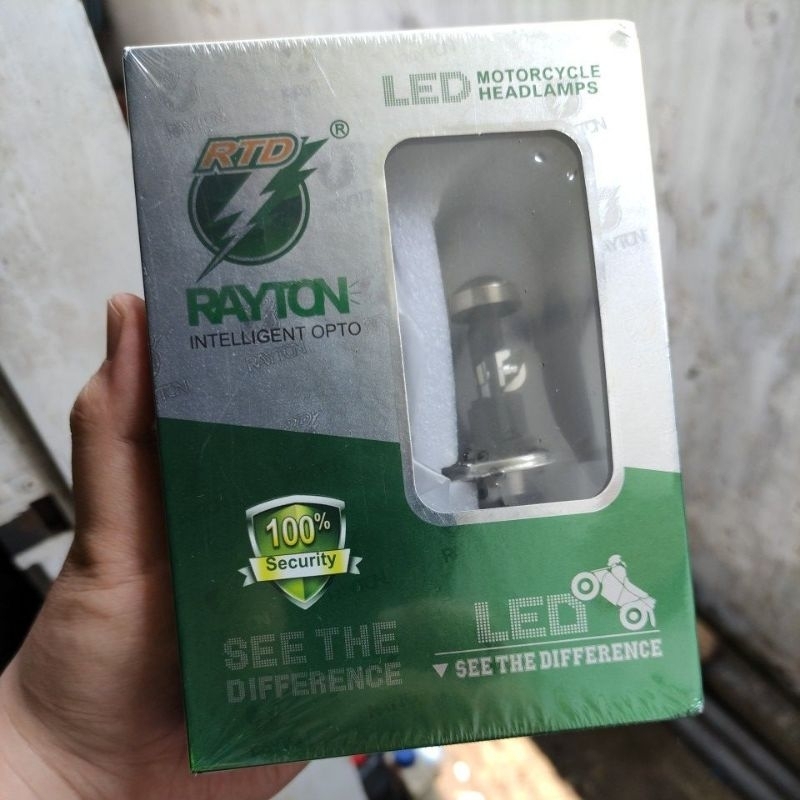 Lampu Led Rtd M8 h4, h6 motor matic led bebek sport