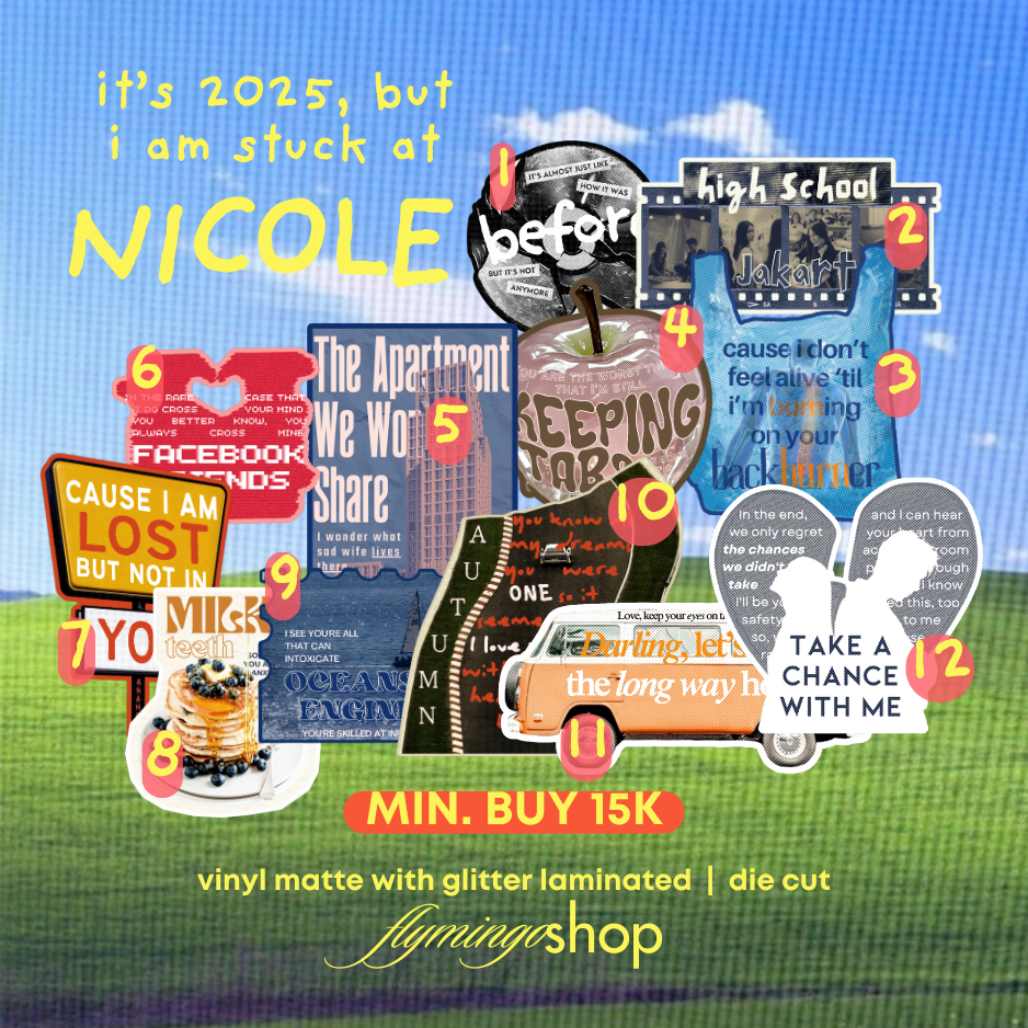 

sticker NICOLE - NIKI album lyrics songs