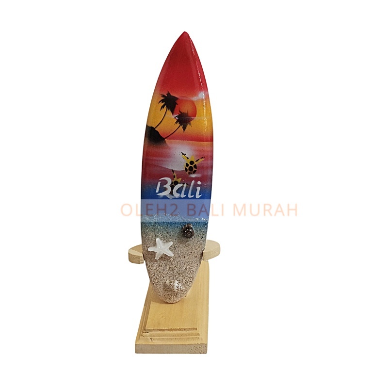 Hiasan Pajangan Miniatur Papan Surfing Bali – Dekorasi Unik Khas Bali