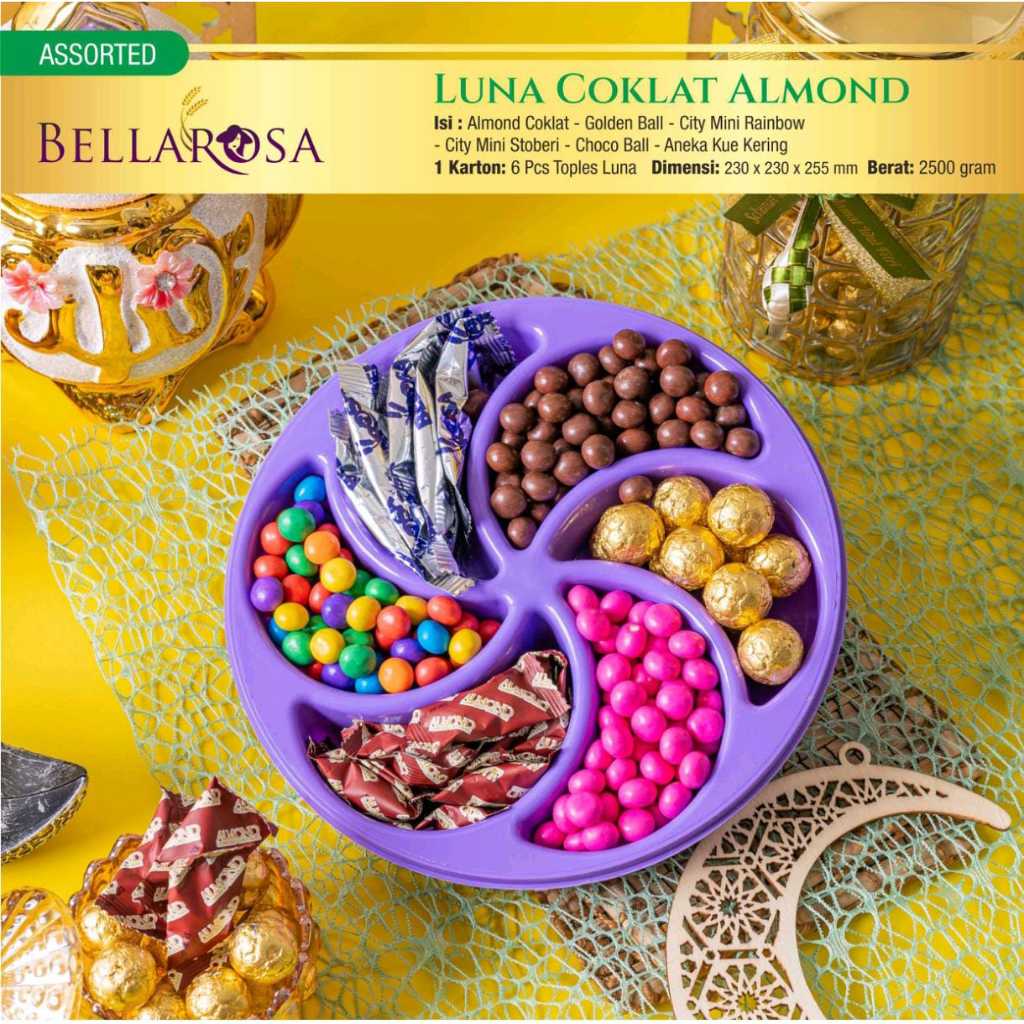 

BELLAROSA HAMPRES LEBARAN PAKET CARAMELI COKLAT ALMOND KURMA COKLAT TERMURAH READY SIAP KIRIM