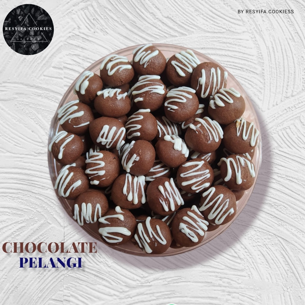 

Kue Coklat Pelangi / Kue isi Coklat 250gram Home Made
