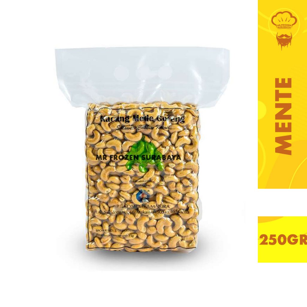 

Mede Mete Kacang Mente Belah Panggang Roasted 250gr