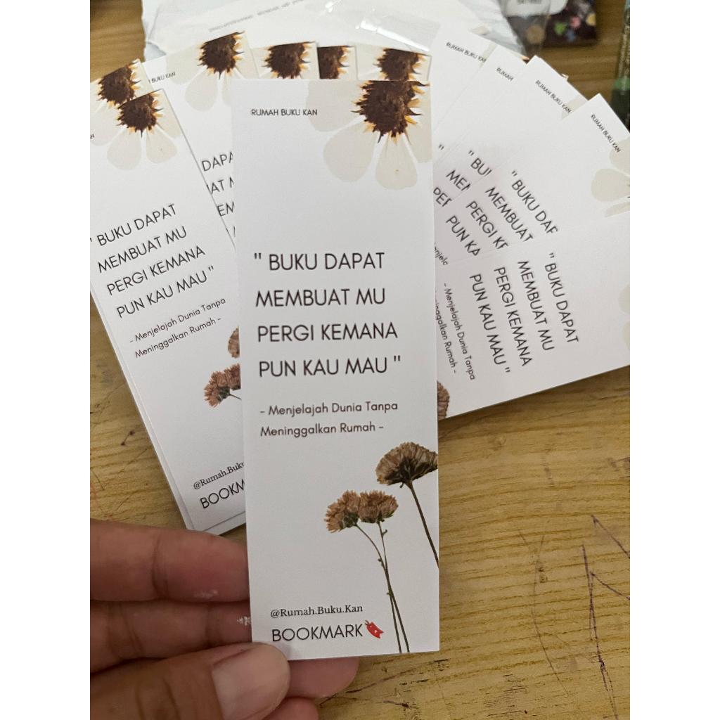 

Bookmark Pembatas buku harga per pcs