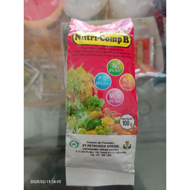 Pupuk Buah Nutri Comp B