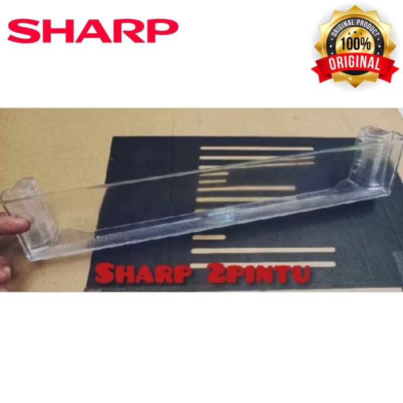 RAK BOTOL PINTU BAWAH KULKAS SHARP 2PINTU. SECOND ORIGINAL