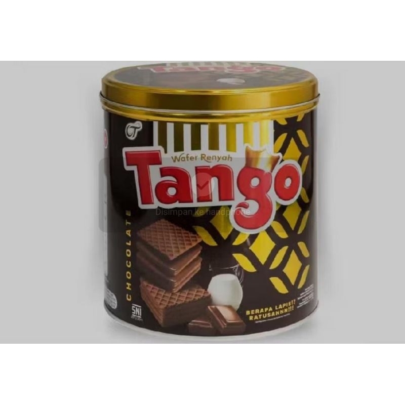 

TANGO WAFER RENYAH KALENG/TIN 240g COKLAT