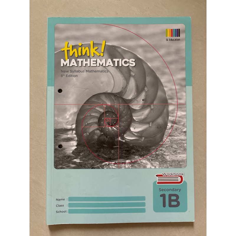 think mathematics secondary 1B
