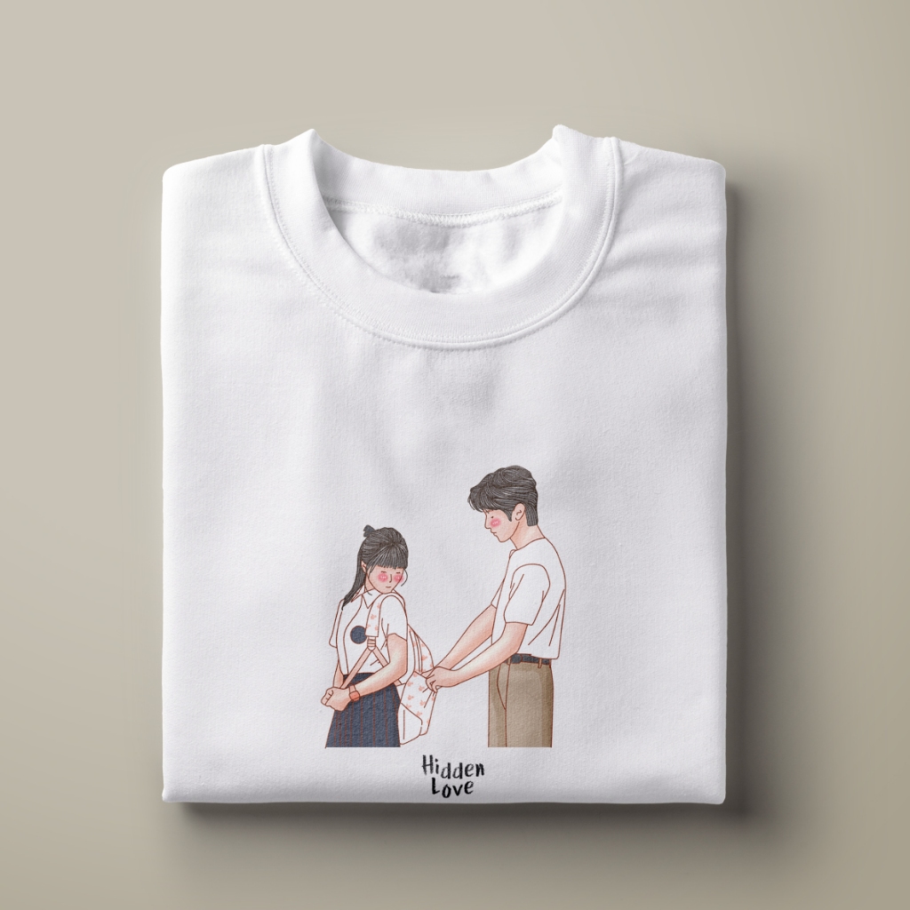KAOS CDRAMA HIDDEN LOVE CHINESE DRAMA T-SHIRT CHINESE DRAMA CDRAMA MERCHANDISE KAOS DRAMA KOREA