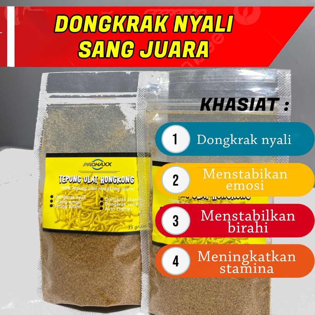 PROMAXX TEPUNG ULAT HONGKONG AUTO DONGKRAK NYALI