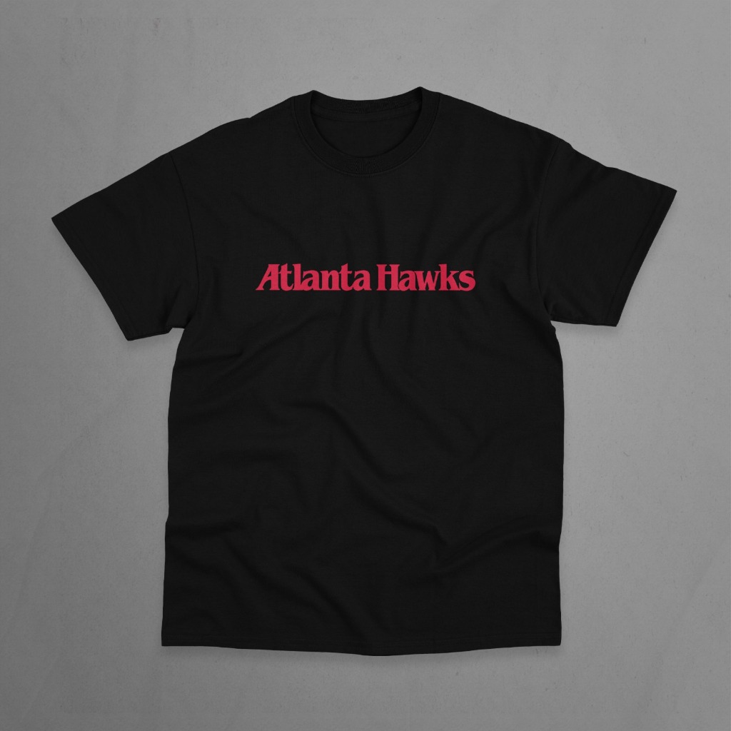 KAOS HAWKS // T-SHIRT HAWKS // ATLANTA HAWKS // T-SHIRT BASKET NBA // KAOS BASKET NBA // 007
