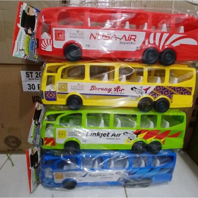 KGp893 - Mainan Bus Air Port Rajawali Air 37 Cm