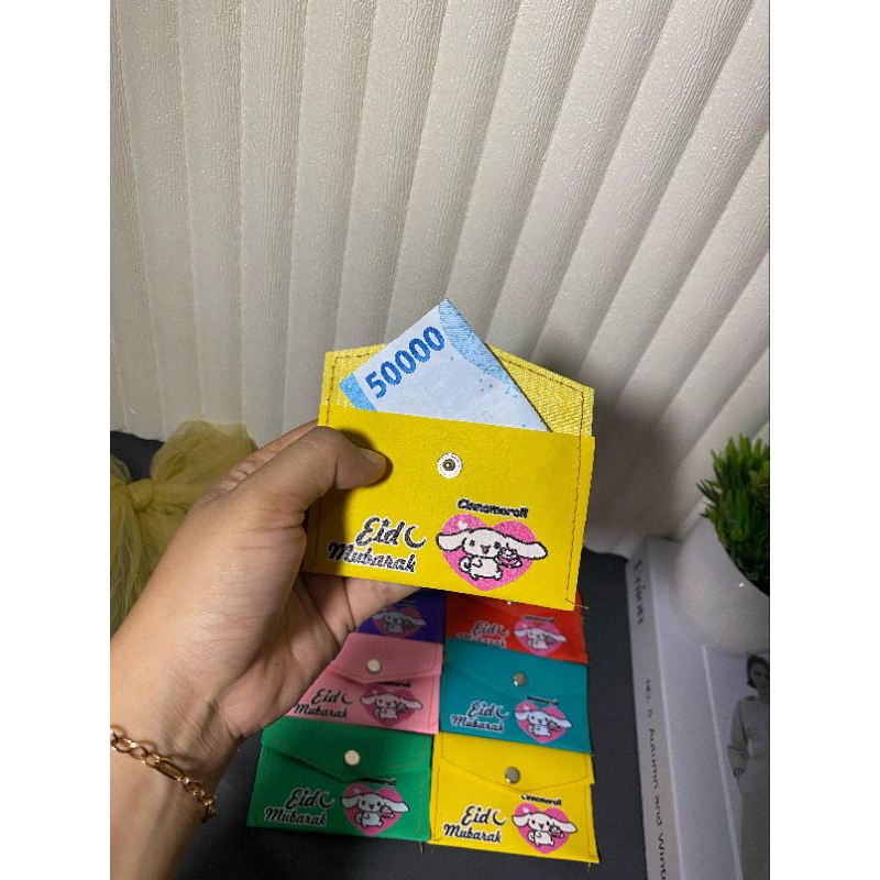 

(12 pcs) AMPLOP LEBARAN KARAKTER IMUT LABUBU DAN SANRIO UKURAN SEDANG DAN KECIL