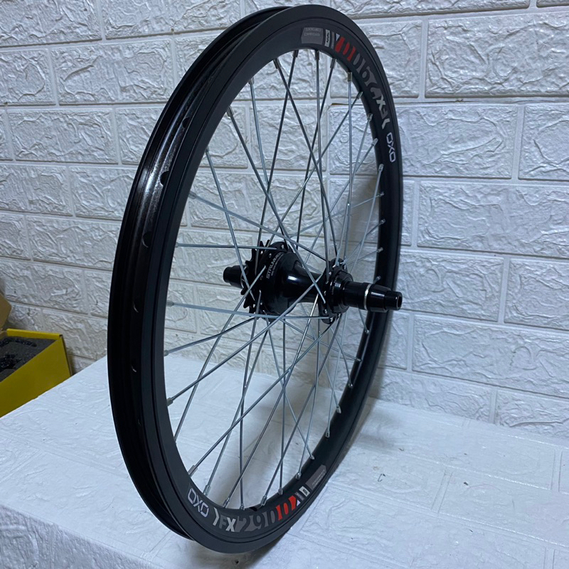 wheelset bmx OXO hub strummer Bmx race HBR - 150 suara tawon ukuran 20/ velg bmx/wheelset bmx