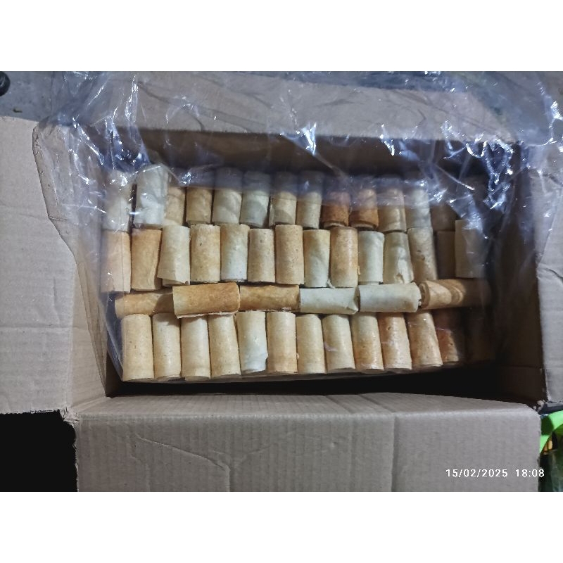 

kue semprong asli dari beras ketan.500gram.