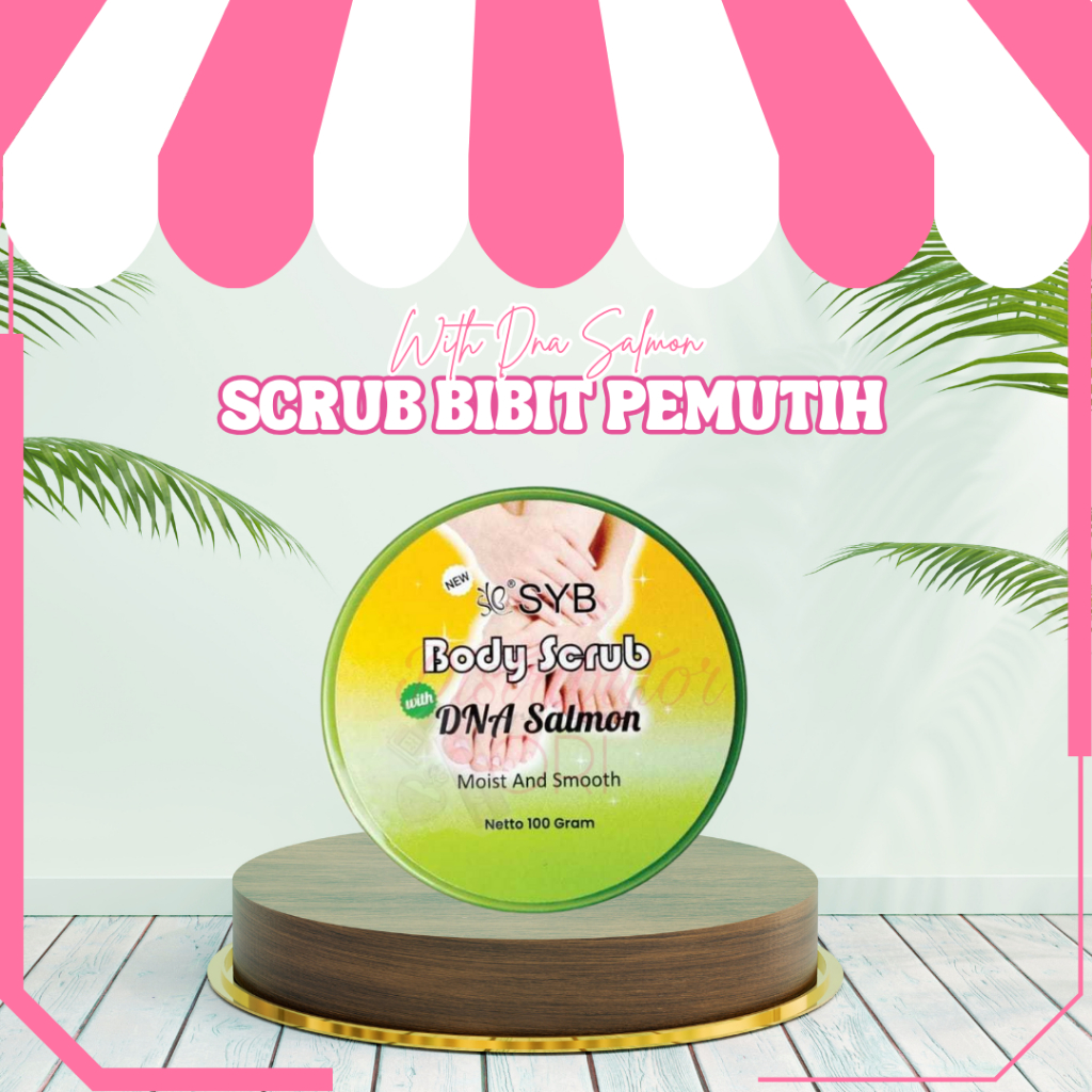 BODY SCRUB BIBIT PEMUTIH BY SYB /ORIGINAL