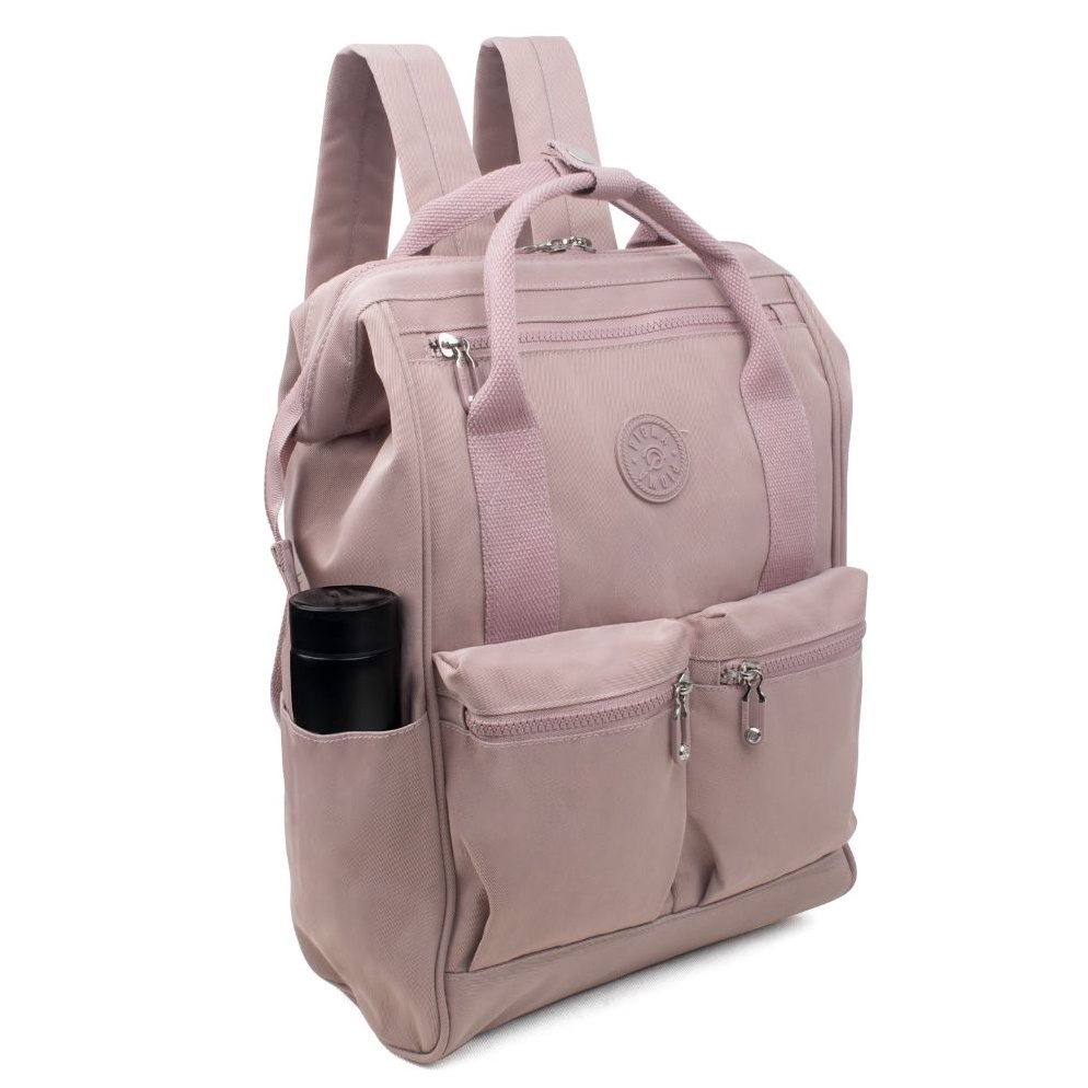 Hemat OPIOBAGS TAS RANSEL WANITA  TAS RANSEL SEKOLAH  TRAVELLING BAG  RANSEL LAPTOP PIOMA NYLON  PIO