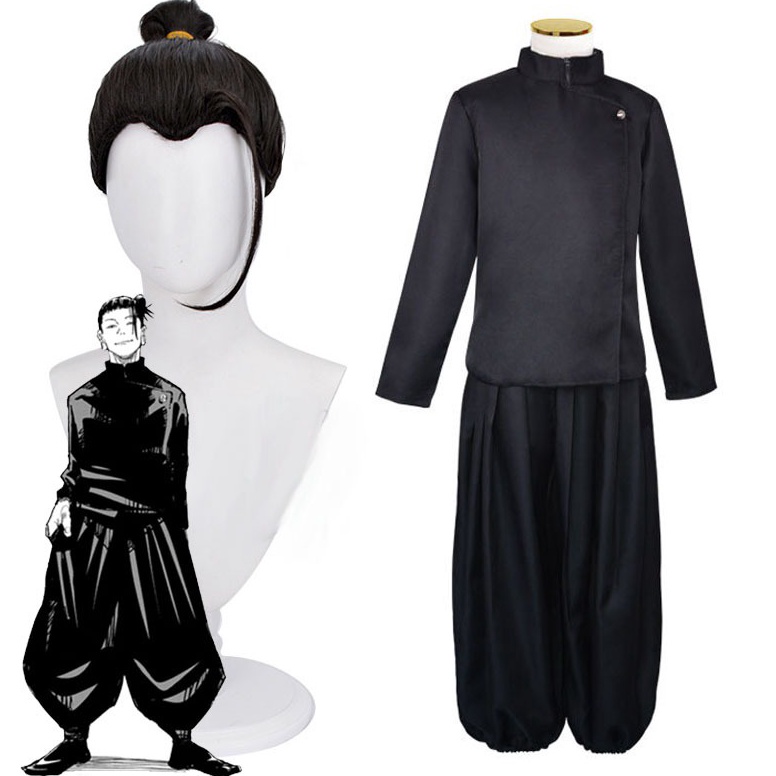 Baru Jaket Baju Costume Cosplay Anime Jujutsu Kaisen Geto Suguru