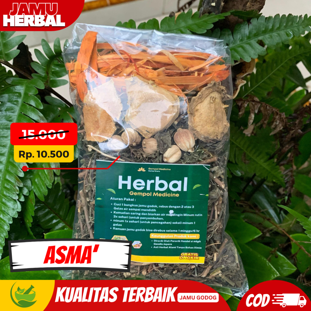 

(COD) JAMU GODOG ASMA PARU-PARU BRONKITIS