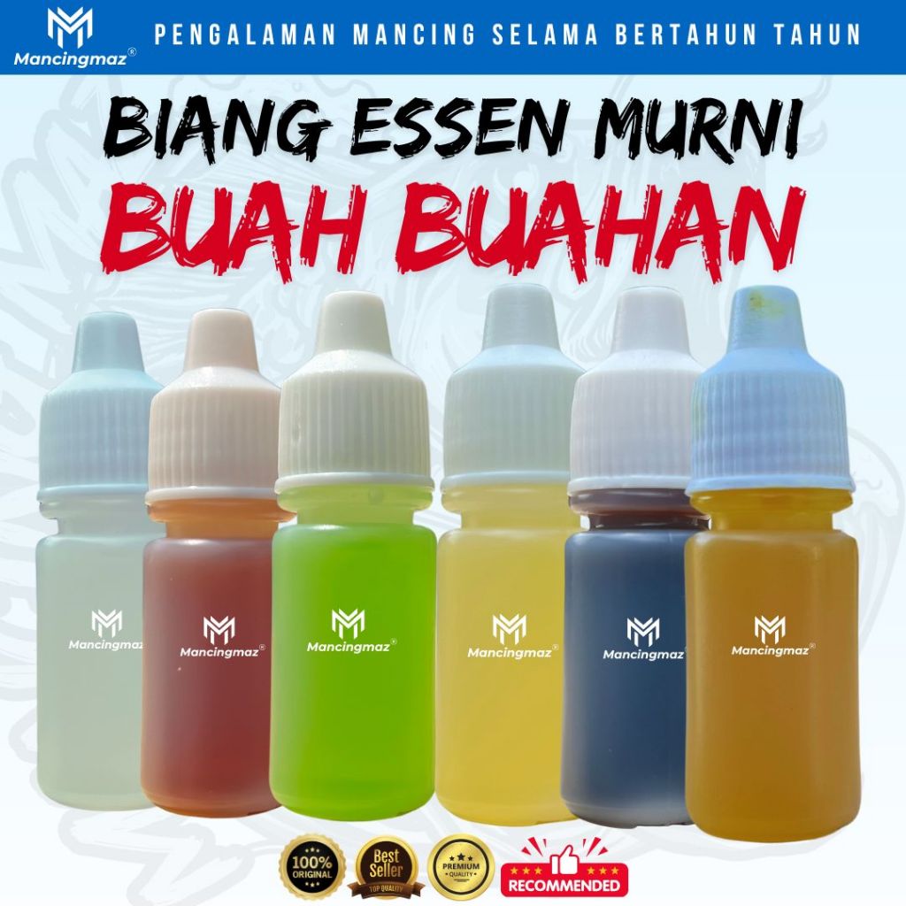 BIANG ESSEN MURNI AROMA BUAH BUAHAN SEGAR AROMA SUPER KUAT KWALITAS PREMIUM