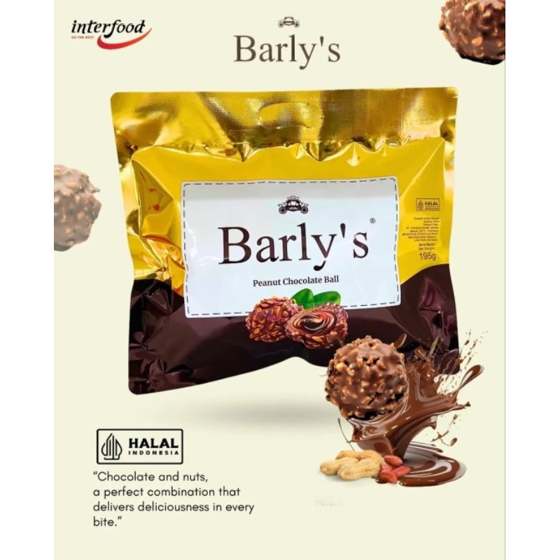 

BARLY'S PEANUT CHOCOLATE BALL