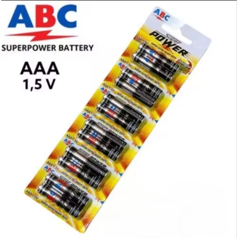 Baterai ABC AAA 1,5V