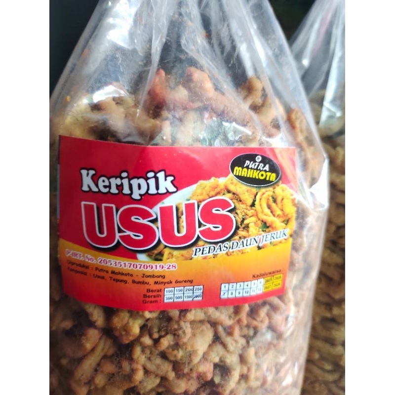 

USUS MAHKOTA PEDAS DAUN JERUK 1 BALL ISI 2 KG