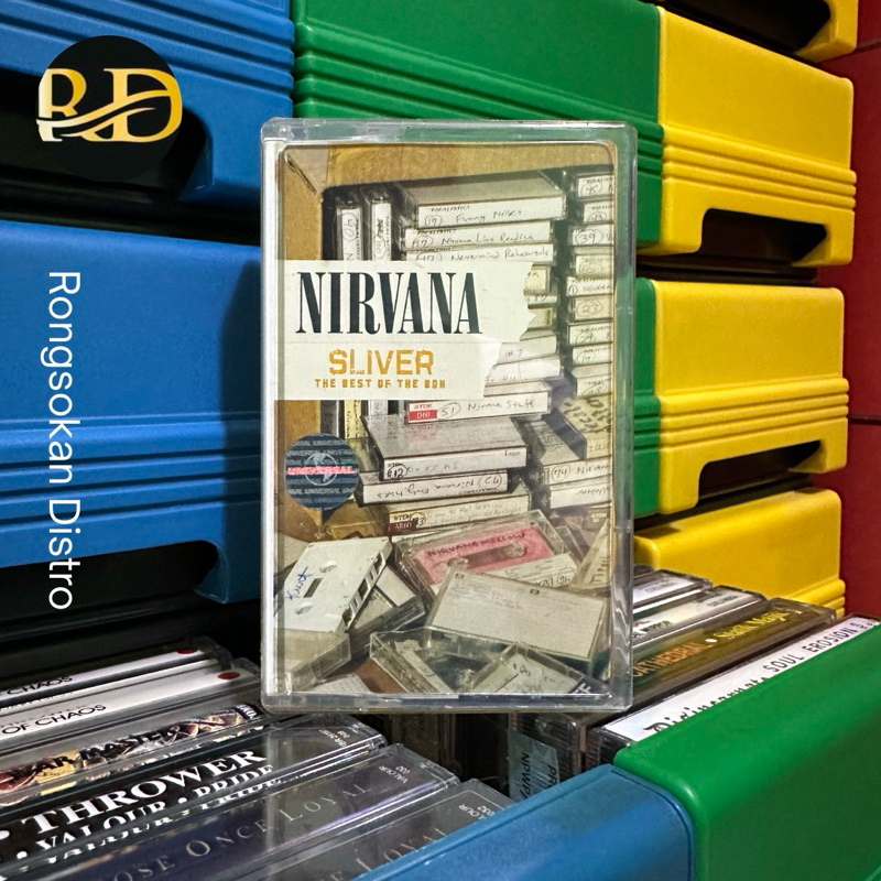 Kaset Pita NIRVANA SLIVER THE BEST OF THE BOX