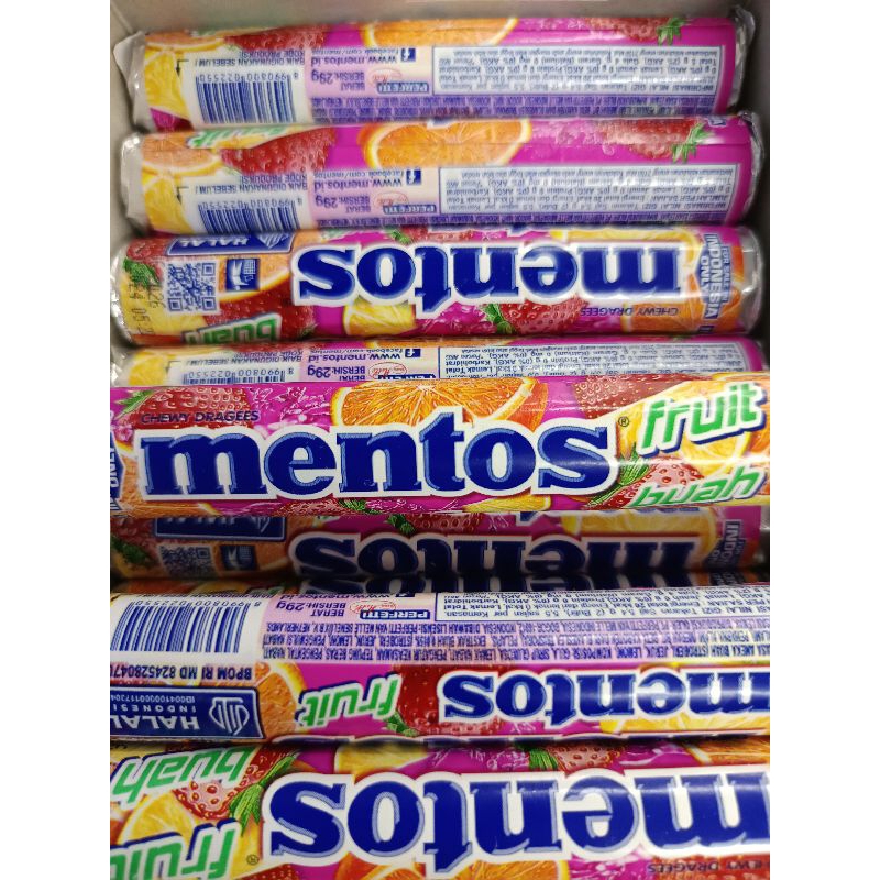 

Permen Mentos Candy Fruit 29 gr