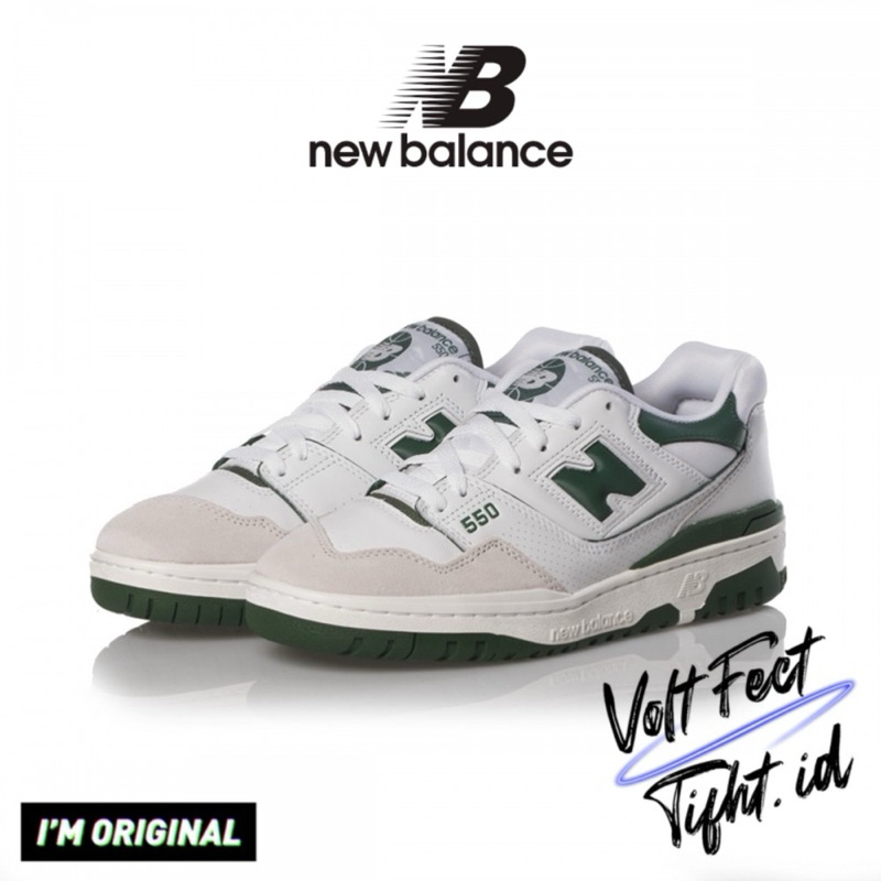 Sneakers New Balance 550 White Green Bnib 100% Original