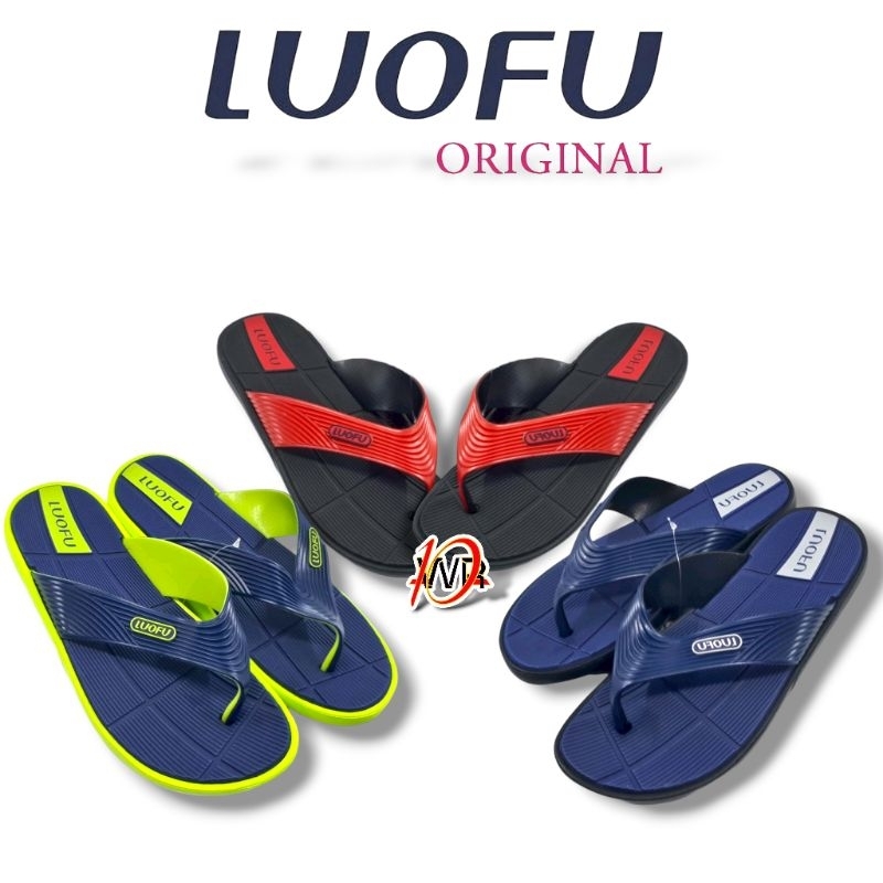 SANDAL LUOFU ORIGINAL PRIA UKURAN 40-44