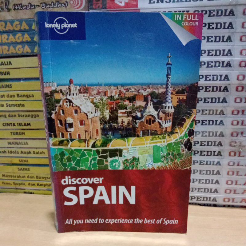 Buku Original DISCOVERY SPAIN IN FULL COLOUR Lonely Planet
