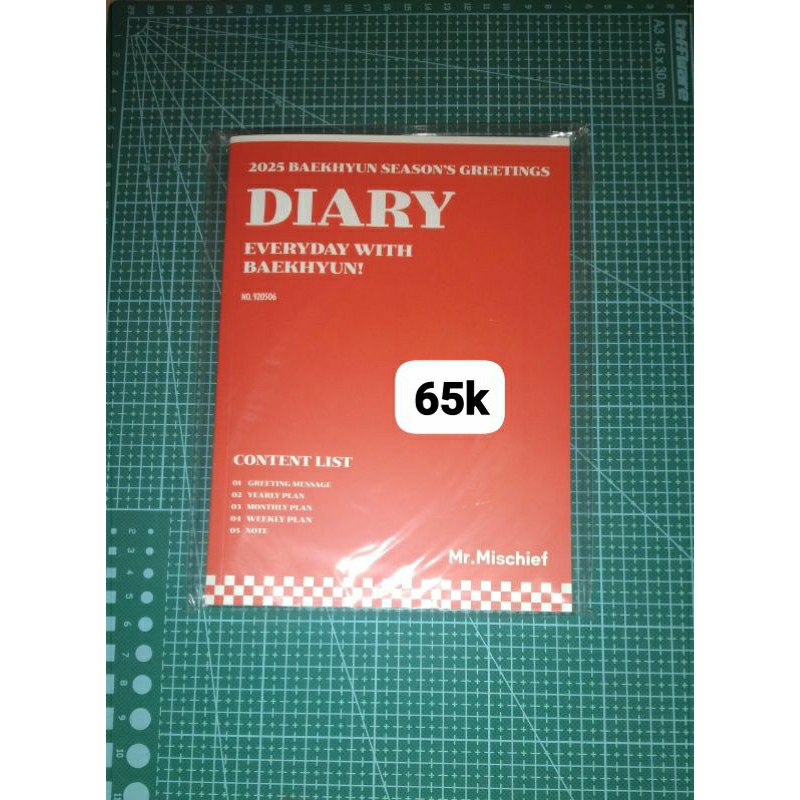Diary SG Season Greetings Baekhyun