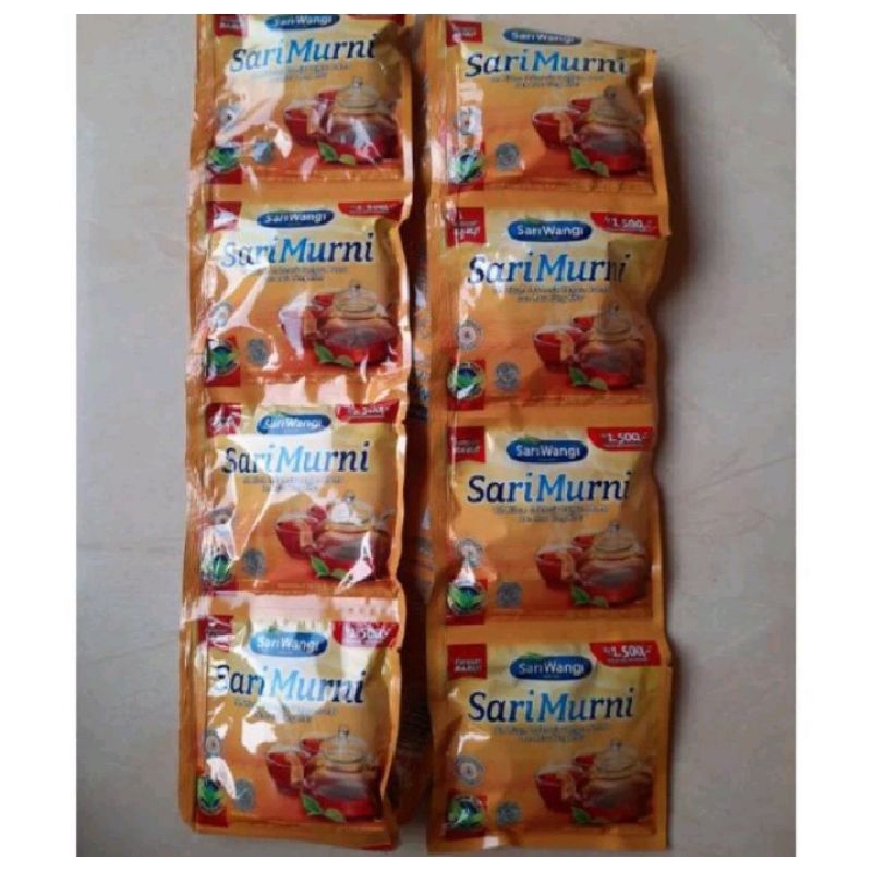 

Teh sarimurni renceng isi 12 sachet