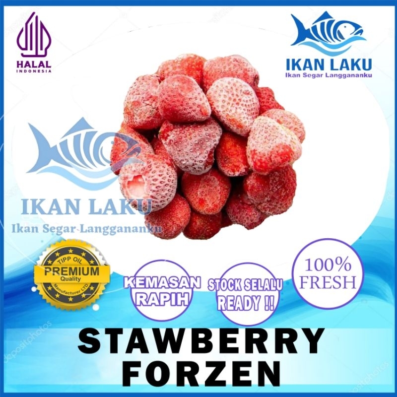 

STRAWBERRY FROZEN BUAH PREMIUM FRESH TERMURAH BERGARANSI BUAH SEGAR BUAH BEKU BUAH FROZEN