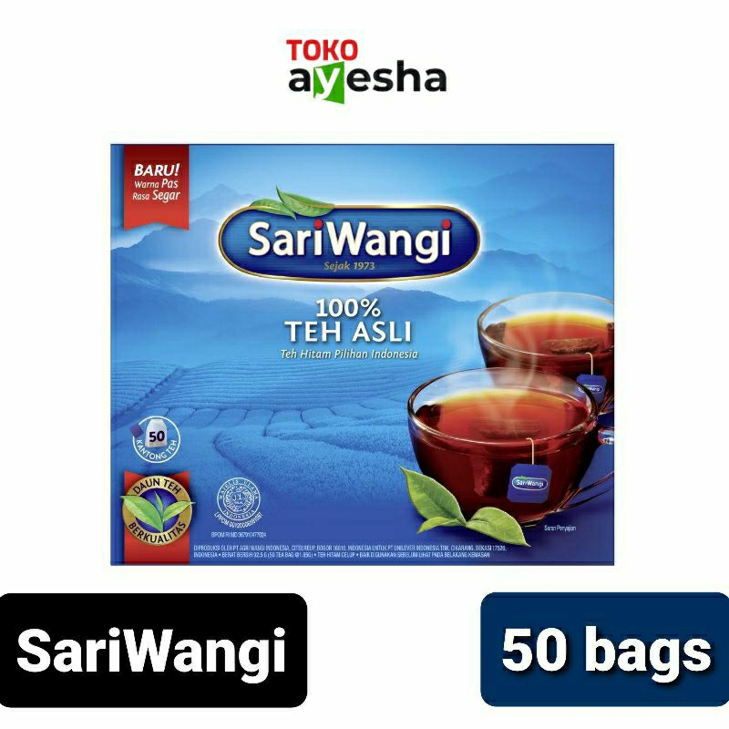 

Teh Sariwangi Asli isi 50 bags